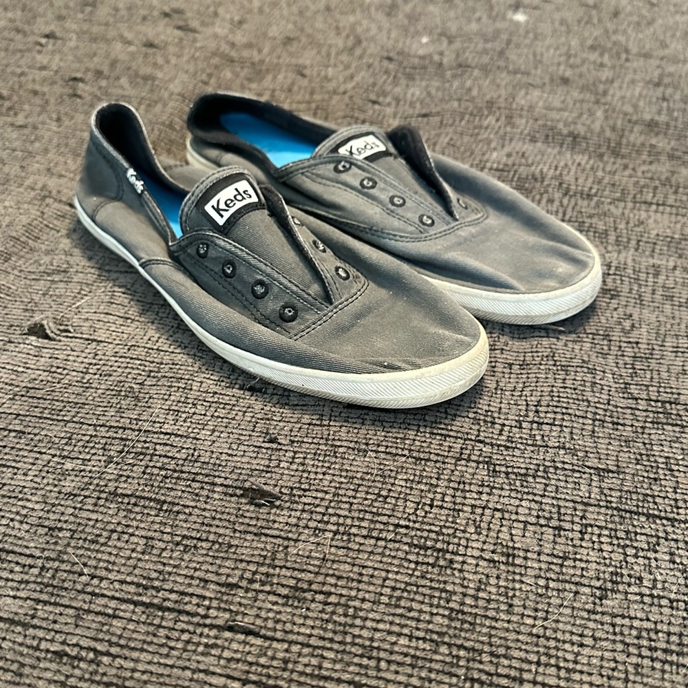 Keds Black Slip-On Shoes